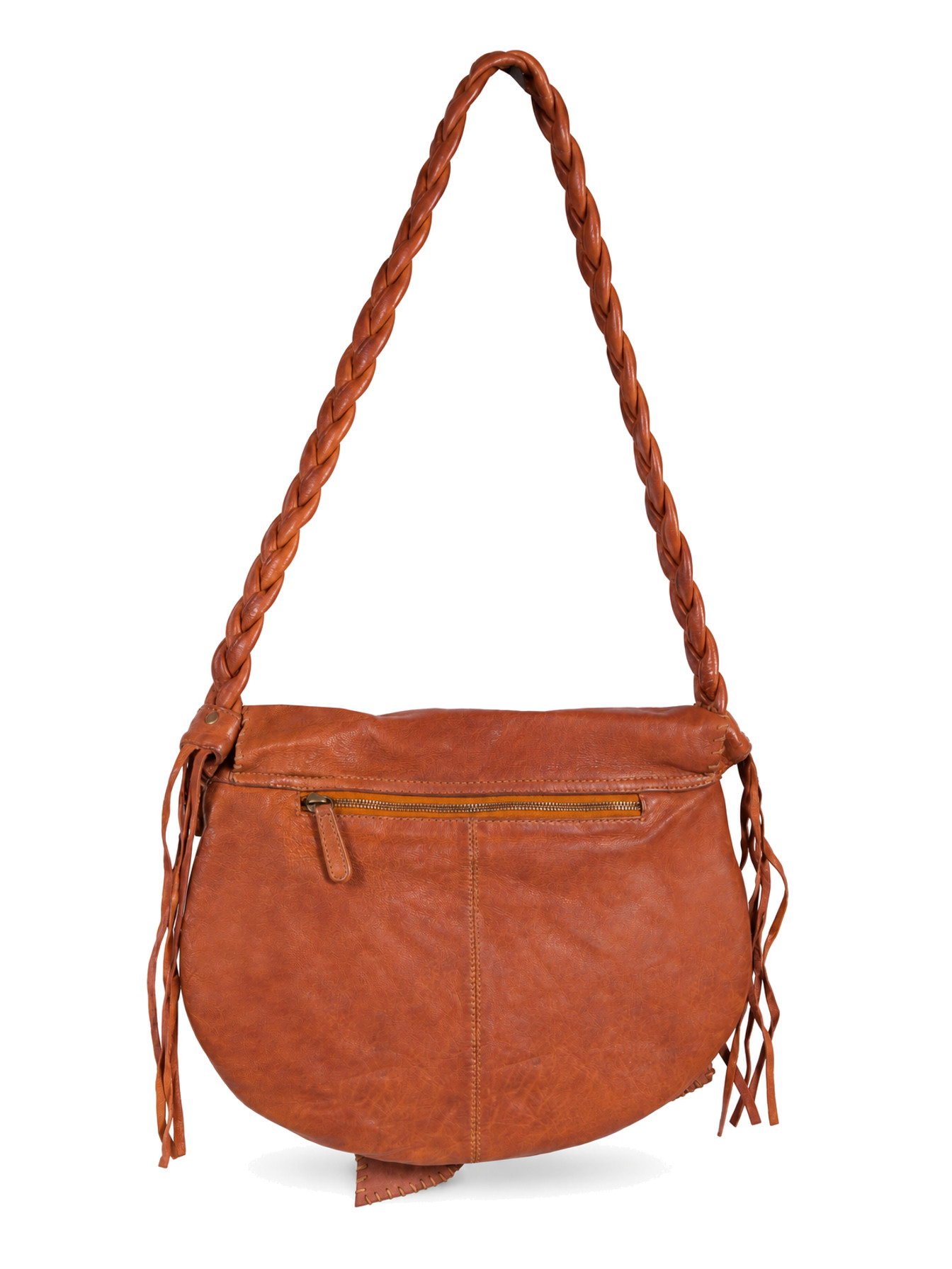 Handbag Soft Leather Handbag by Scully, back view