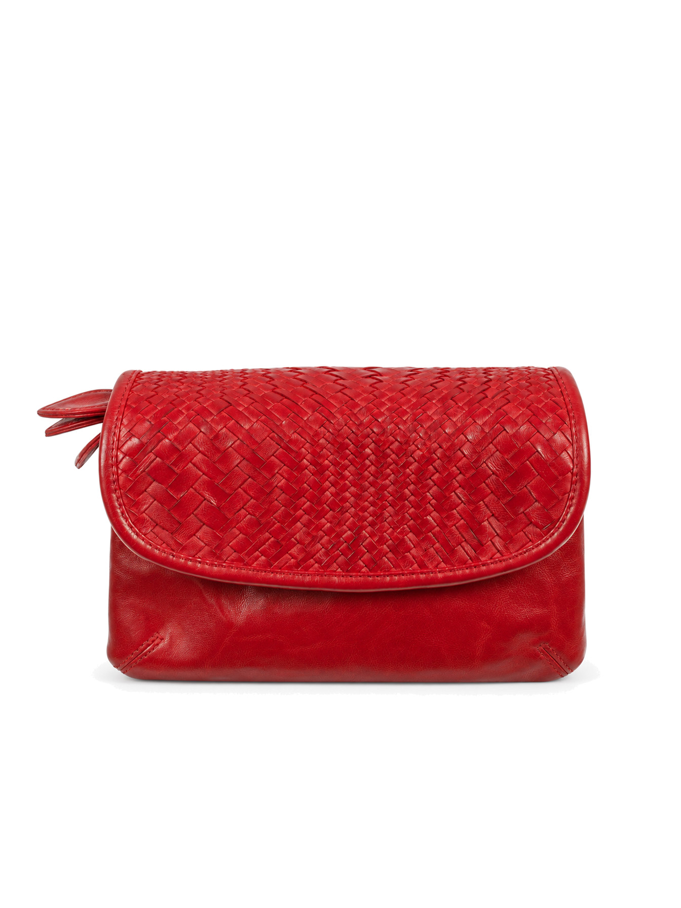 Red Crossbody/Clutch by Scully, front view