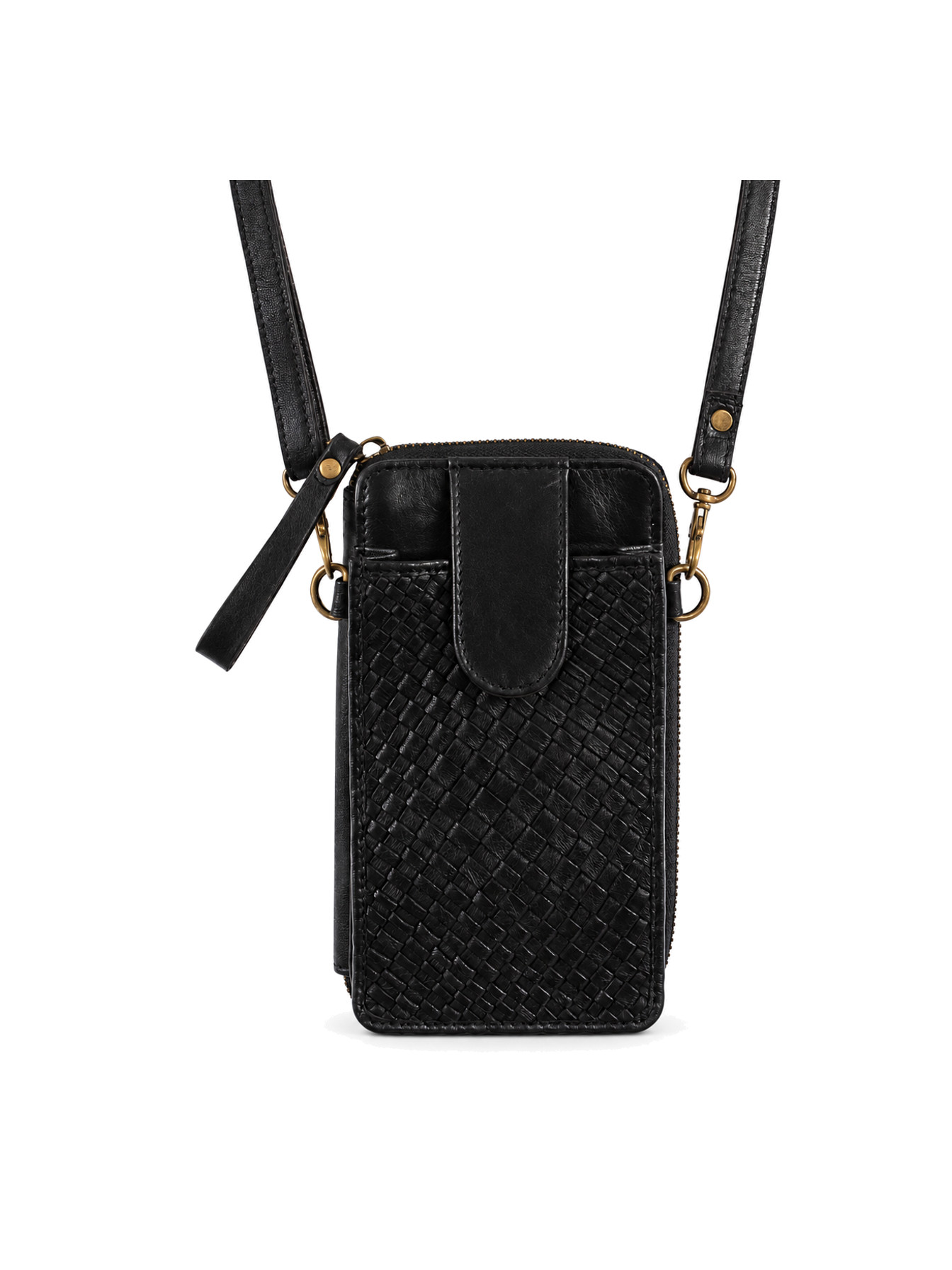 Black Compact Crossbody/Clutch by Scully