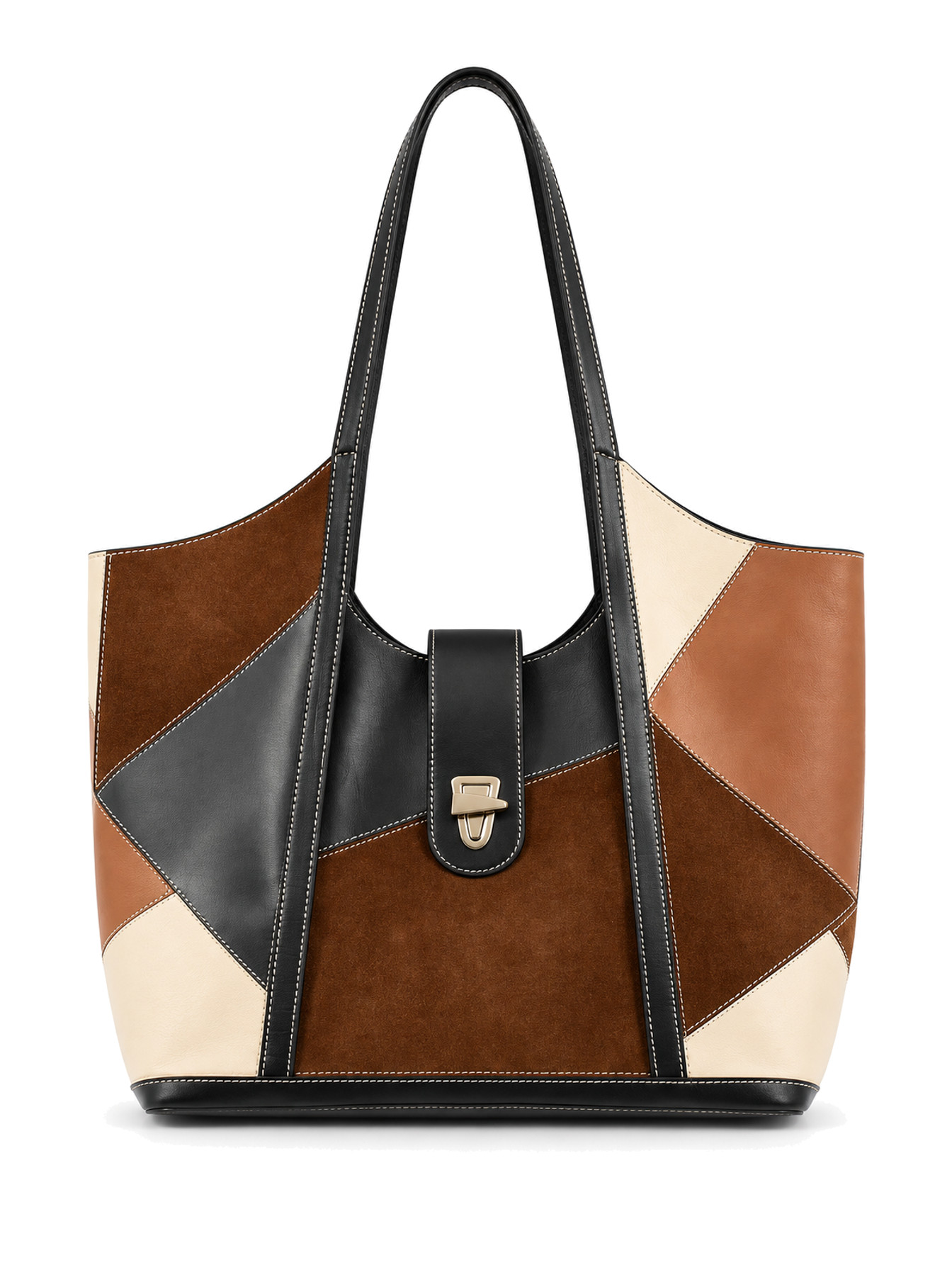 Standard Multi Color Handbag by Scully
