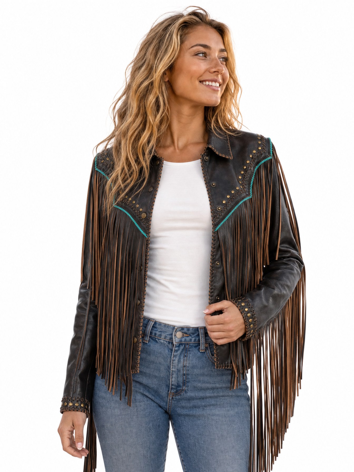 Smooth Leather Jacket, Vintage Black