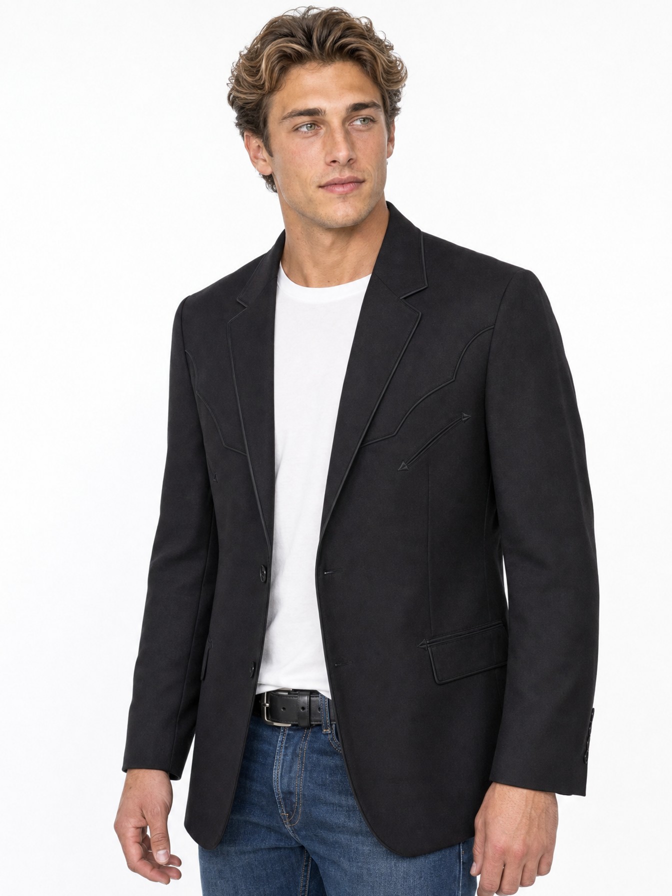 Western Blazer, Black